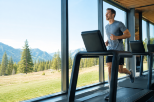 Treadmill Running in Summer and Winter